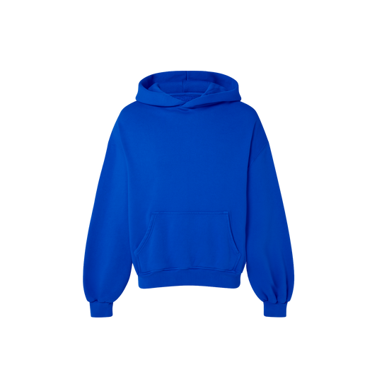 HOODIE BLANK (COBALT BLUE)