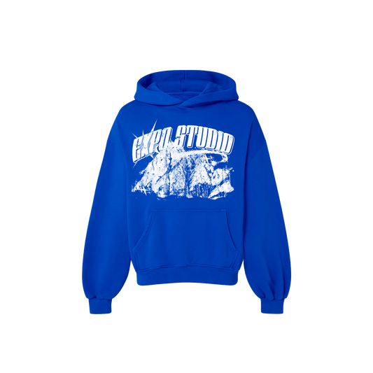 HILLS HOODIE (COBALT BLUE)