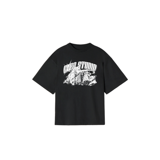 HILLS TEE (BLACK)